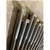 Image 2 : 13 PCS - Stainless Steel Hex Head Lag Screws