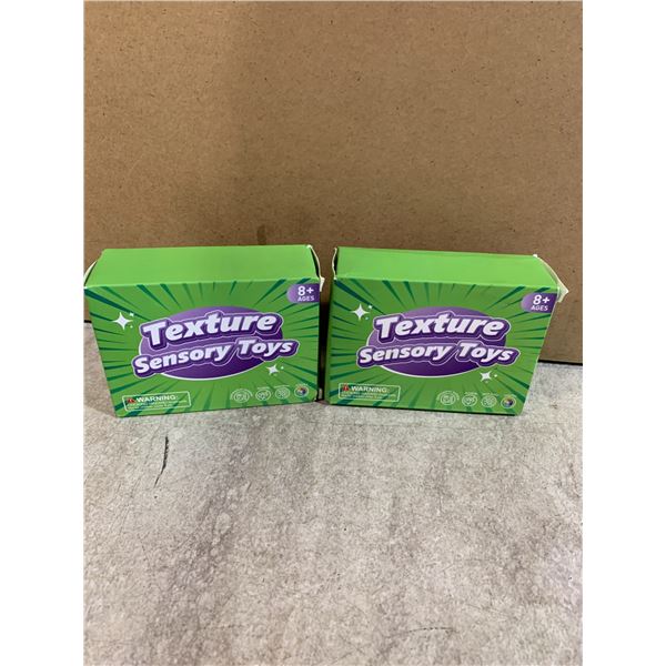 Lot Of 2 Boxes Of Texture Sensory Toys