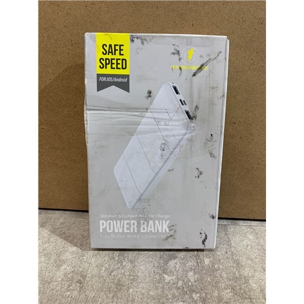Safe Speed For IOS / Android Slimmest And Lightest Portable Power Bank Charger