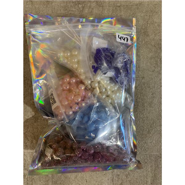 Assortment Of Acrylic & Resin Beads