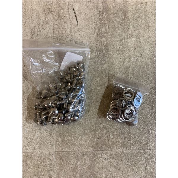 Assortment Of Washer And Screws