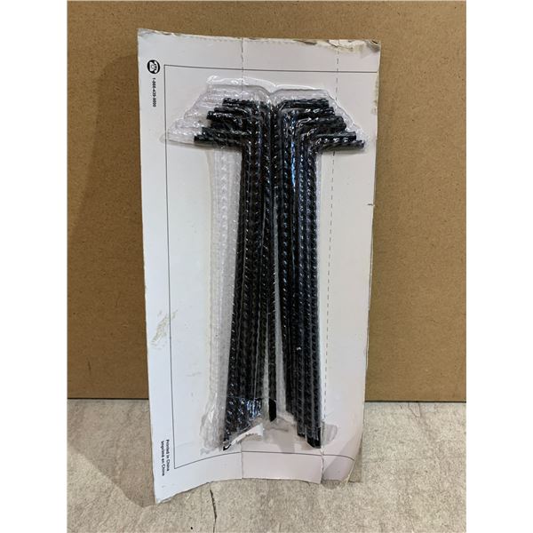 12 Black Coated Rebar Stake
