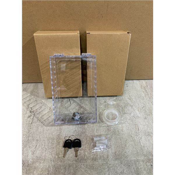 Lot Of 2 Universal Thermostat Lock Boxes