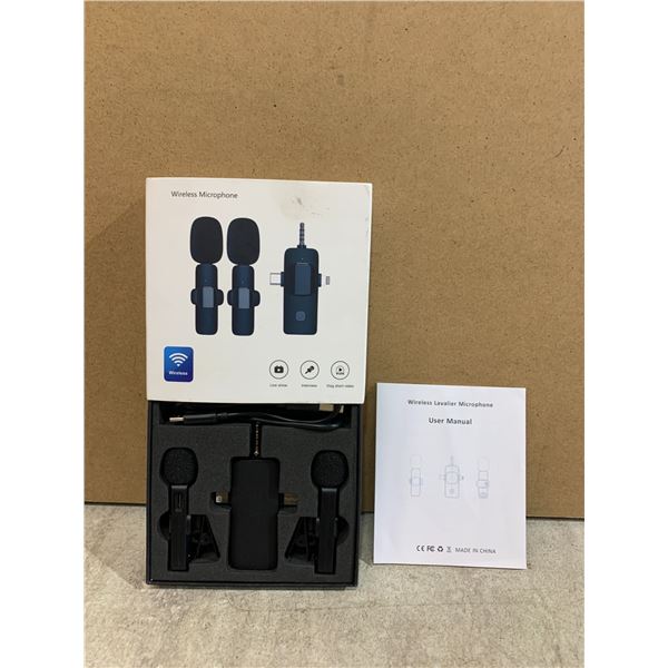 2 Wireless Microphones