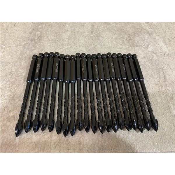 20 PCS - Masonry Drill Bits