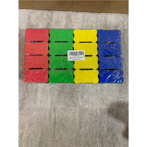 16 PCS - Bone Shaped Whiteboard Erasers