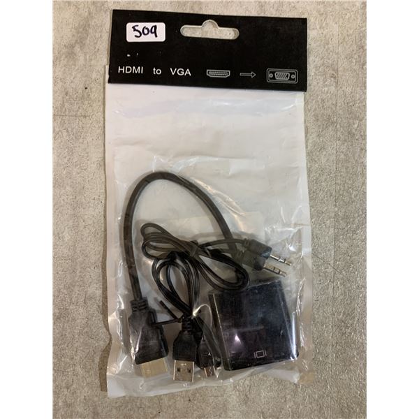HDMI To VGA Active Adapter Kit
