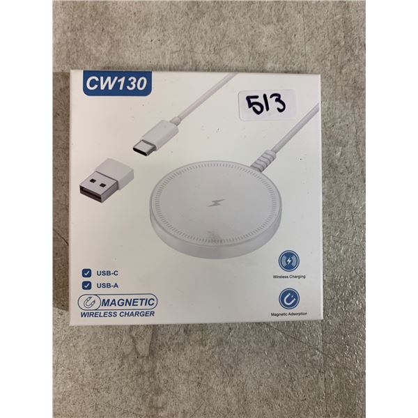 Magnetic Wireless Charger - Model: CW130