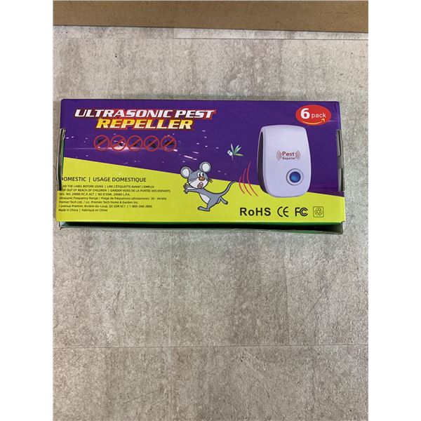 Ultrasonic Pest Repeller - 6 Pack