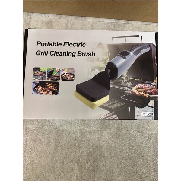 Portable Electric Grill Cleaning Setup - Model NO: QK-28