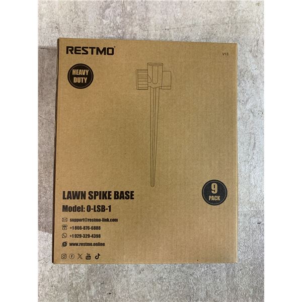 RESTMO Heavy Duty Lawn Spike Base - Model NO: 0-LSB-1