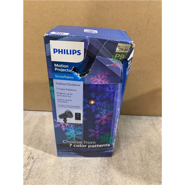 Philips Snowflakes Motion Projector - Indoor / Outdoor