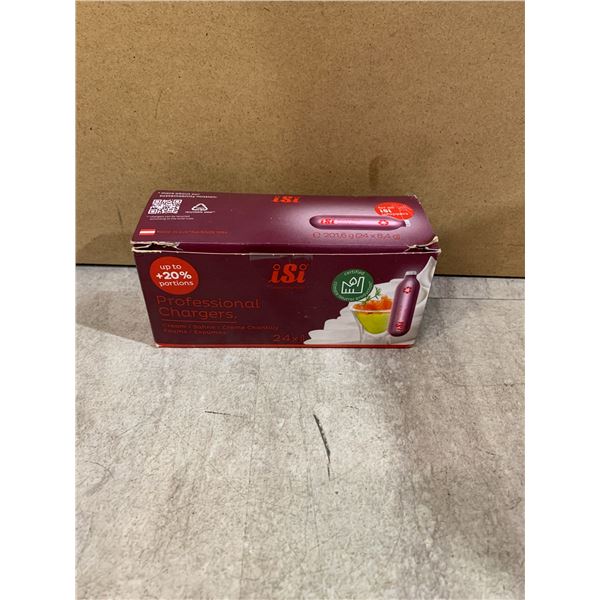 24 Pack Of iSi Professional 8.4g N2O Cream Chargers