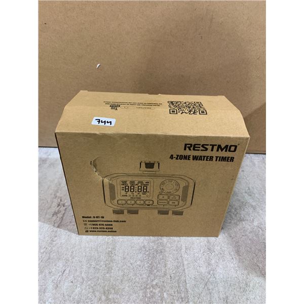 RESTMO 4-Zone Wter Timer - Model NO: 0-HT-1D