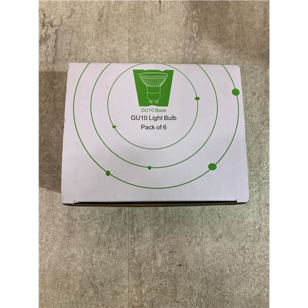 6 Pack - GU10 Light Bulbs