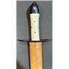 Image 2 : Dagger with Swordfish Rostrum Blade, Animal Bone and Ivory Handle