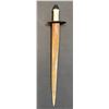 Image 3 : Dagger with Swordfish Rostrum Blade, Animal Bone and Ivory Handle