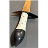Image 5 : Dagger with Swordfish Rostrum Blade, Animal Bone and Ivory Handle