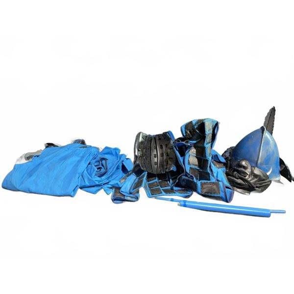 Blue Kendo Practice Armour Set with Protective Gear