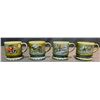 Image 13 : Irish Porcelain and English Pottery Lot, Mugs, Plates, Vases