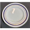 Image 18 : Johnson Bros. Old English Fine China Dinnerware Set, Blue Border, 62 Pieces