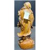 Image 2 : Hand-Carved Wood Figure of Bearded Man in Flowing Robes