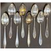 Image 3 : Silver Plate Flatware Set, 43 Pieces