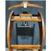 Image 2 : Wood and Metal Gentleman's Valet Stand