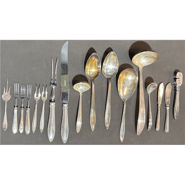 Silver-Plated Flatware and Serving Utensils Collection