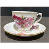 Image 15 : Sadler Teapot and Assorted English Bone China Tea Cups with Saucers