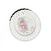 Image 7 : Visconti Mollica Capodimonte |  Porcelain Basket, Lace Figurine, and Reticulated Plate
