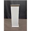 Image 3 : Wall-Mounted Grey Wooden Cabinet With Single Door