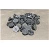 Image 10 : Black Plastic Interlocking Storage Bins and End Caps