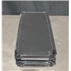 Image 6 : Black Plastic Interlocking Storage Bins and End Caps