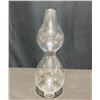 Image 2 : 10 Double Gourd Shaped Clear Glass Lamp Chimneys