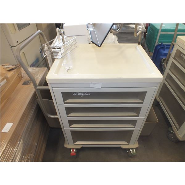 4 Drawer Storage Cart On Wheels