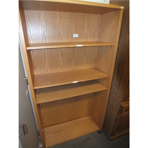 Wooden Bookshelf