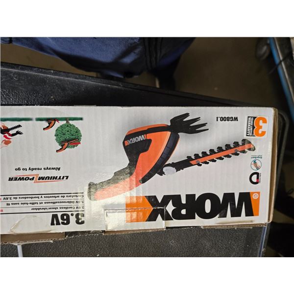 Worx 3.6 Volt Cordless Shear