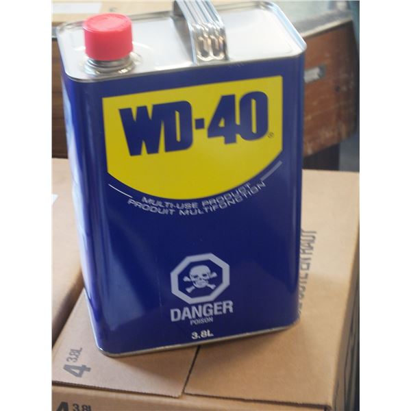 1 case of Four 3.8L Jugs Of WD-40