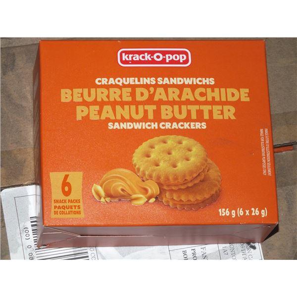 Case Of 24 Peanut Butter Sandwich Cookies