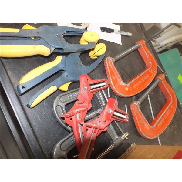Box Of Assorted Clamps
