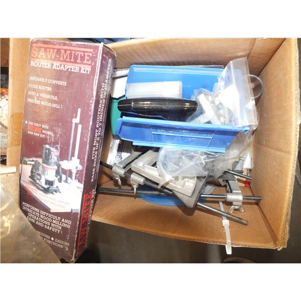 Box Of Router Guides & Misc.