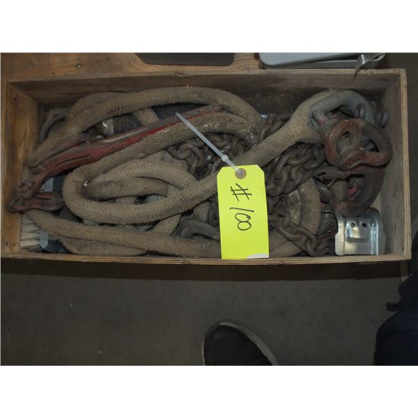 Box Of Chain & Slings