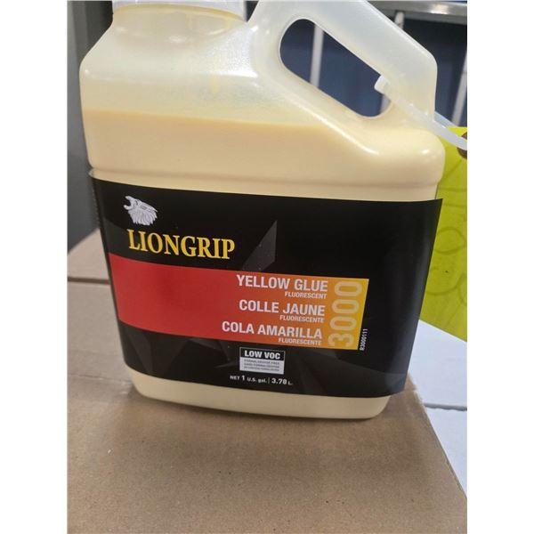 Two 3.78 L Jugs Of Yellow Glue