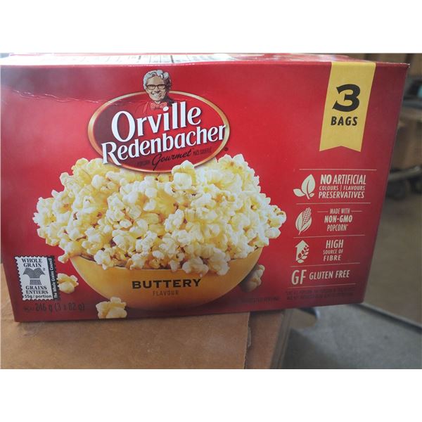 1 Case Of Orville Redenbacher Popcorn