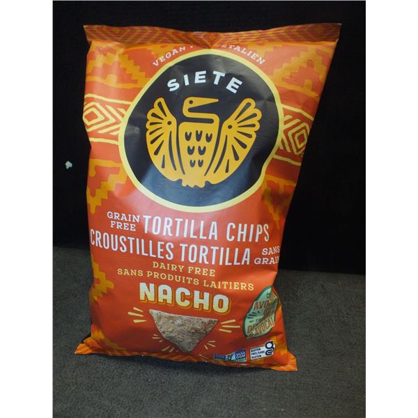 1 Case Of Vegan Siete Tortilla Chips