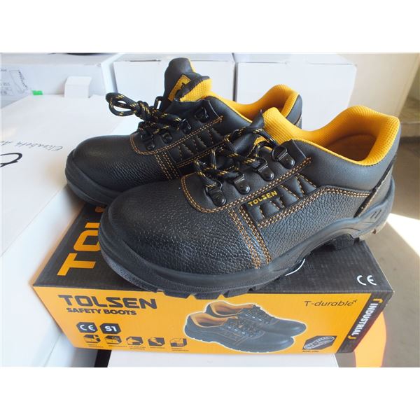 Tolsen Size 15 Anti Slip Steel Toed Work Shoes