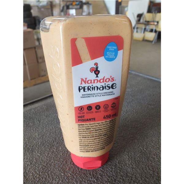 4 Packs Of 6 Of Nando's Style Mayonnaise Style Dressing