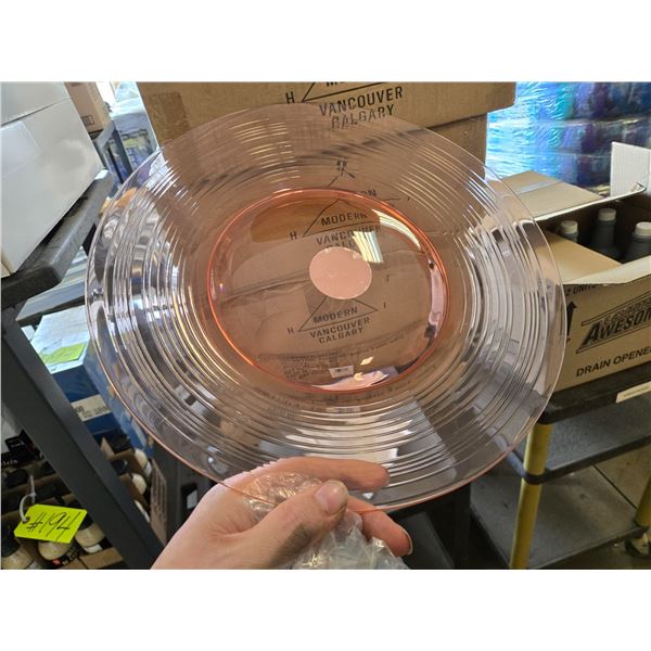 10 Boxes Of 14" Plastic Platters