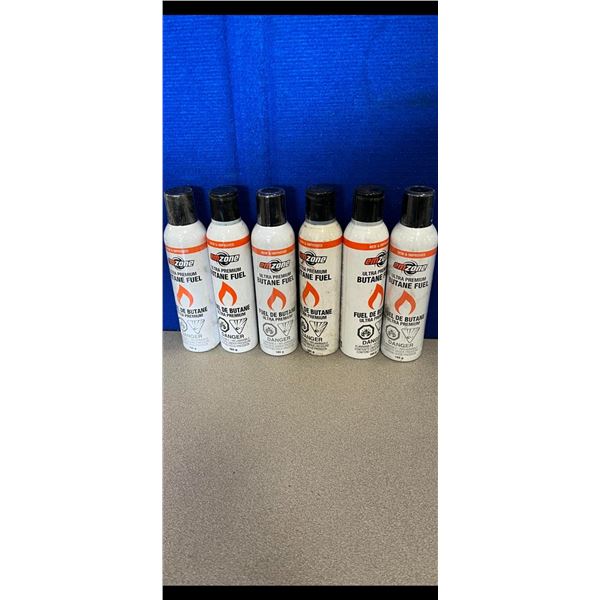 6 Cans Of Butane